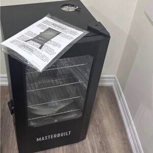 Masterbuilt Black Electric Smoker with Racks